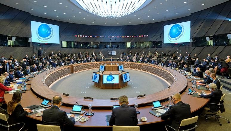 Hội đồng NATO - Nga đã được tổ chức vào thứ Tư (12/1/2022) tại Brussels để thảo luận về đề xuất của Nga về an ninh châu Âu. Ảnh: Twitter