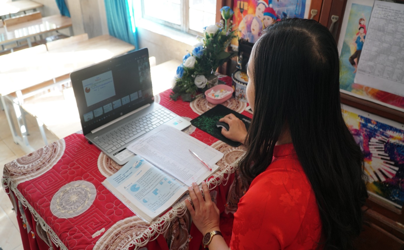 TP. Kon Tum tổ chức dạy học trực tuyến “Thích ứng, an toàn, linh hoạt, kiểm soát hiệu quả dịch COVID-19” ảnh 3