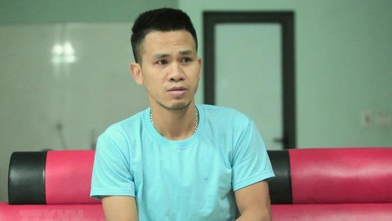 Anh Nguyễn Ngọc Mạnh - người đã kịp thời cứu cháu bé.(Ảnh: Doãn Tấn/TTXVN)