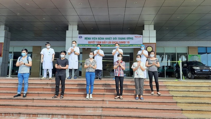 Ngày 8/5 Việt Nam có thêm 8 ca mắc Covid-19 xuất viện