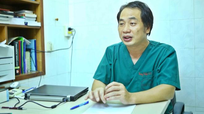 ThS. Bác sĩ Nguyễn Trung Cấp, Phó giám đốc Bệnh viện Bệnh Nhiệt đới Trung ương.