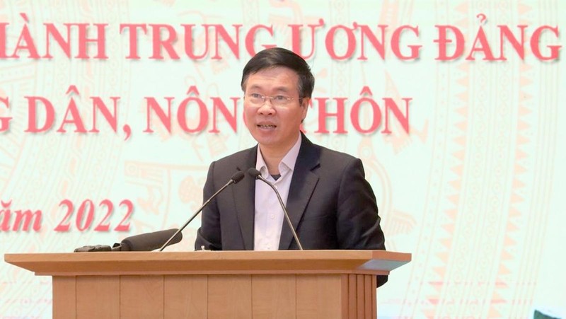 Thường trực Ban Bí thư chỉ đạo Hội nghị.