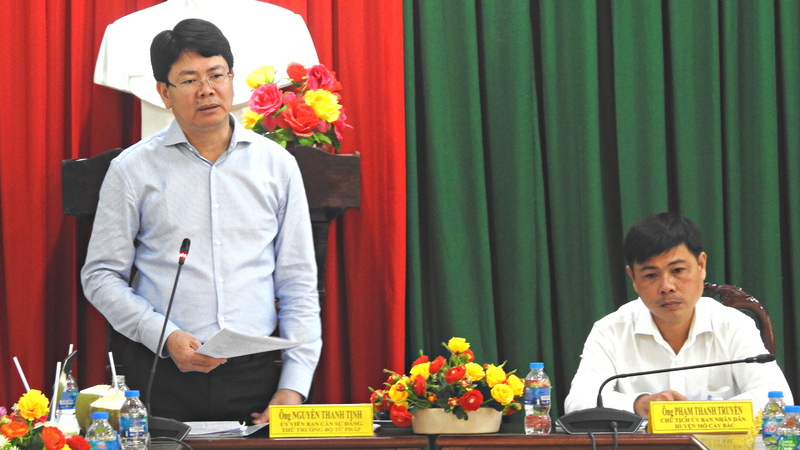 Tranh thủ sự ủng hộ của cấp ủy địa phương, đoàn thể trong công tác thi hành án ảnh 3