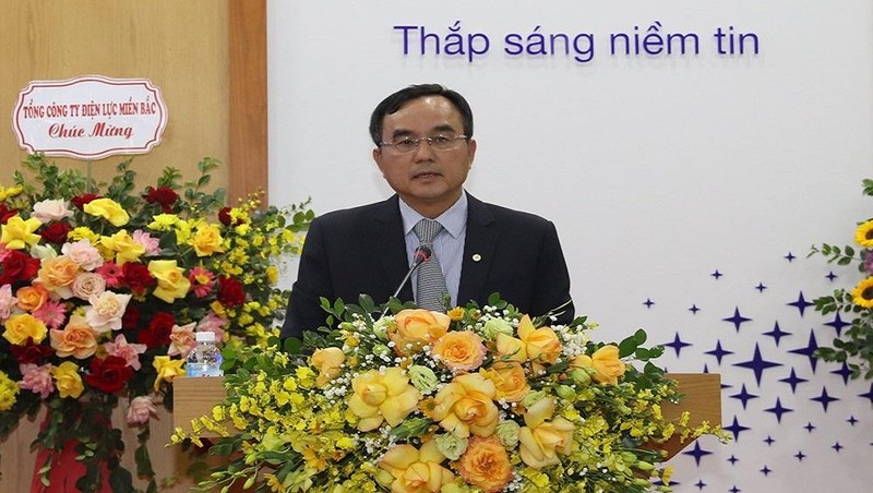 Ông Dương Quang Thành - Chủ tịch HĐTV EVN giao nhiệm vụ cho EVNNPT