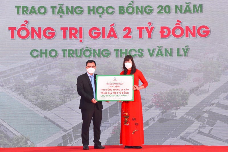 Trung Nam Group bàn giao ngôi trường 80 tỷ cho tỉnh Hà Nam ảnh 2