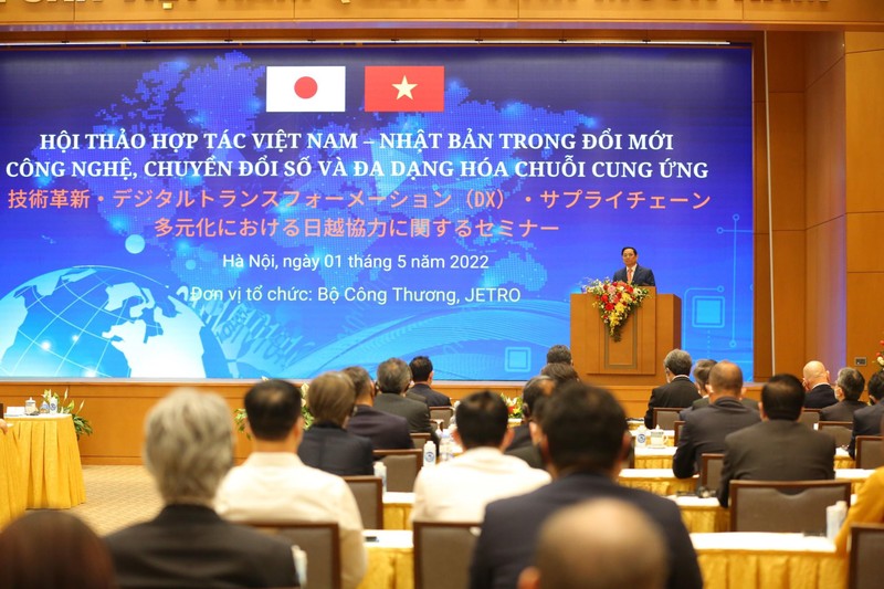 Thủ tướng Phạm Minh Chính phát biểu tại hội thảo.