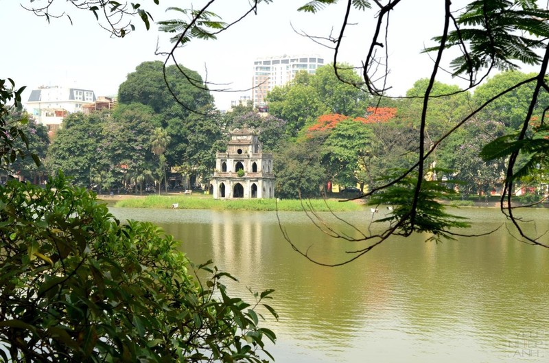 Hồ Gươm - mắt ngọc của Thủ đô Hà Nội.
