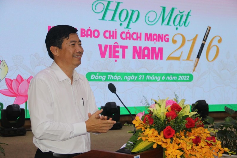 Đồng Tháp: Gặp gỡ, động viên nhân kỷ niệm 97 năm Ngày báo chí cách mạng Việt Nam