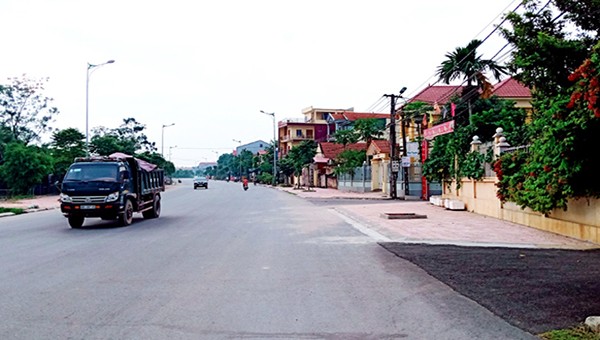 Nông thôn mới huyện Vĩnh Tường ngày càng khởi sắc