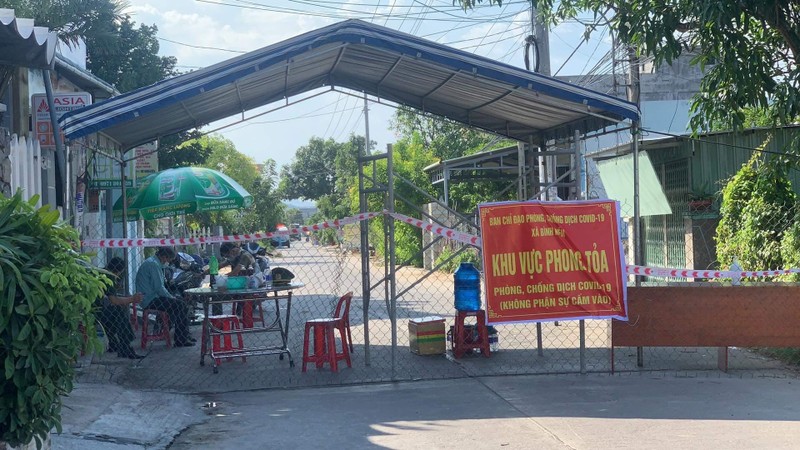 Hiện TP. Tuy Hòa phong tỏa nhiều nơi