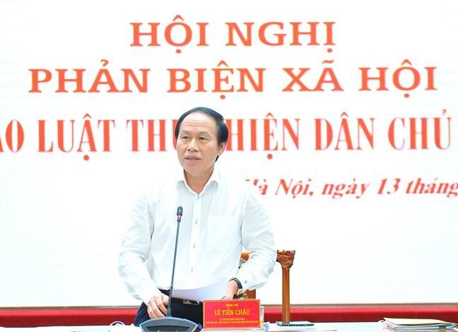Dân chủ phải phù hợp với pháp chế, kỷ cương ảnh 2