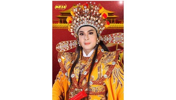 Nghệ sĩ cải lương Hoàng Đăng Khoa trong một vai diễn