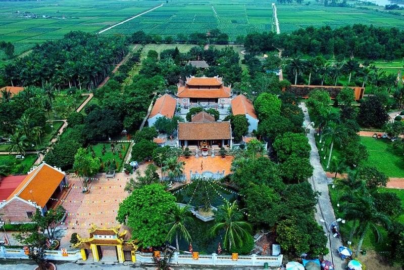 Toàn cảnh Khu di tích Nguyễn Bỉnh Khiêm 