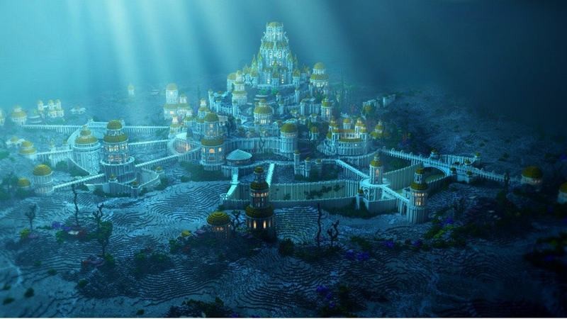 Lục địa Atlantis vĩ đại và hùng cường đã bị nhấn chìm dưới đại dương sau một thảm họa.