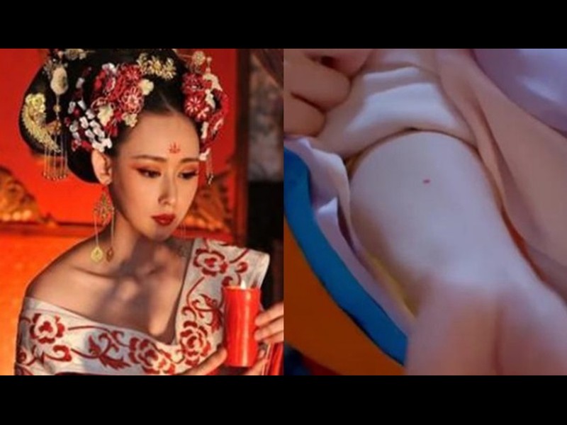 Thủ cung sa là một vết son đỏ, được chấm lên tay người phụ nữ để kiểm tra trinh tiết.