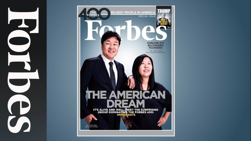 Tỷ phú Do Won Chang trên trang bìa tạp chí Forbes.