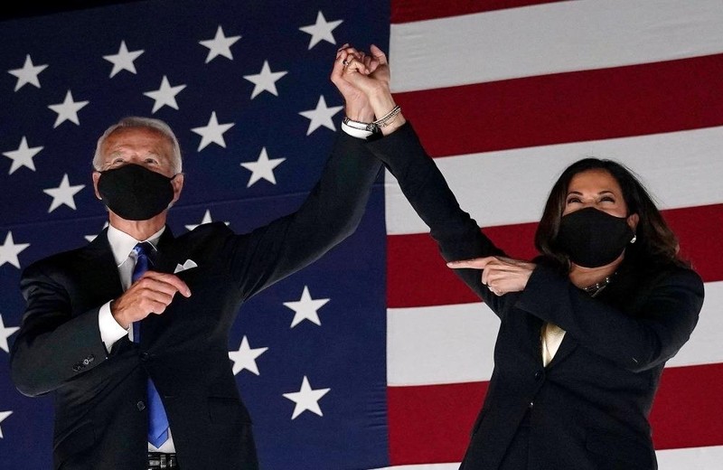 Ông Joe Biden (trái) và bà Kamala Harris.
