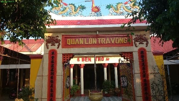 Miếu thờ Quan lớn Trà Vong Huỳnh Công Giản.