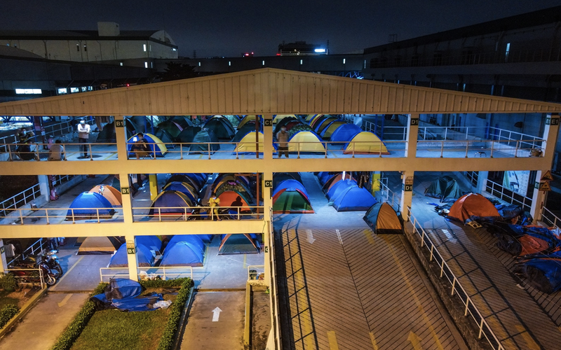 Một khu nhà xưởng mới được doanh nghiệp cải tạo để sản xuất 3 tại chỗ.