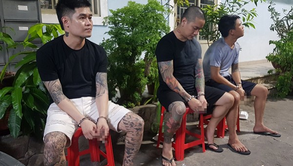 Các đối tượng bị bắt giữ