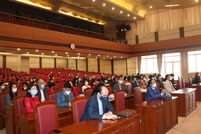 Đại học Luật Hà Nội gặp mặt đầu xuân năm 2022 ảnh 1
