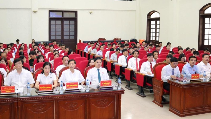 Kỳ họp thứ 12 HĐND TP Ninh Bình khóa XX nhiệm kỳ 2016-2021.