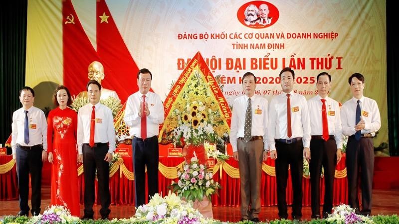 Nam Định tổ chức Đại hội Đảng bộ Khối Các cơ quan và Doanh nghiệp tỉnh