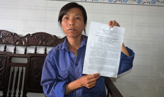 Bà Ngân cho rằng công an huyện Krông Pắk “bắt” con mình sai quy trình.