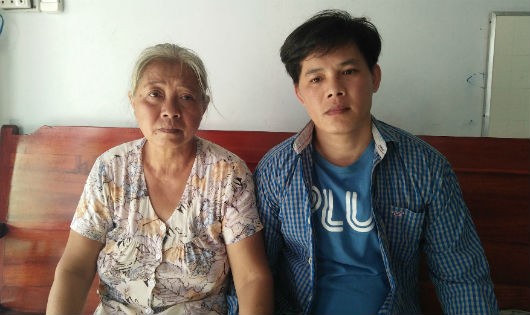 Anh Thi và mẹ