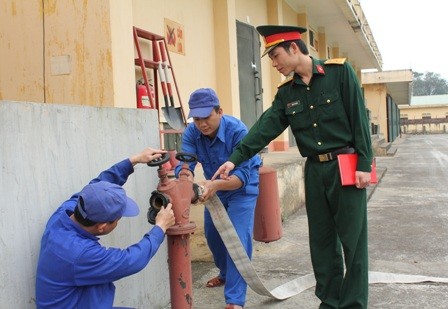Định kỳ kiểm tra khả năng hoạt động của các trụ nước cứu hỏa.