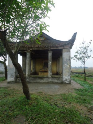 Một trong những nơi chôn xác quân giặc