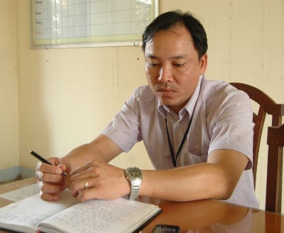Chủ tịch xã cho biết chưa nhận được đơn thư về sự việc