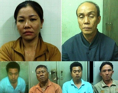 Nhóm đối tượng cho vay nặng lãi, đòi nợ thuê, bắt cóc