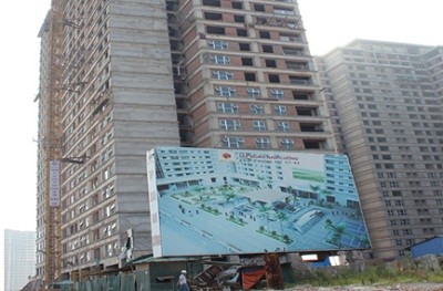 Một đơn nguyên trong tổ hợp chung cư CT7 - Lê Văn Lương Residentials thuộc đô thị mới Dương Nội của Tập đoàn Nam Cường