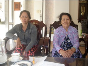 Chị Cúc và bà Hường cung cấp thêm thông tin về vụ án