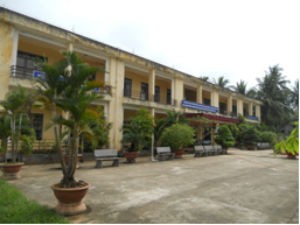Trường TH số 1 Ân Tường Tây - nơi xảy ra tình trạng CTVBH cắt xén tiền BH của HS