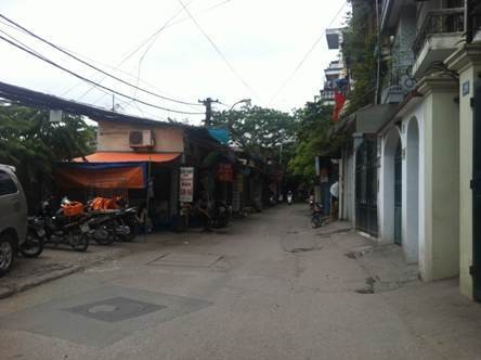 Đoạn phố trong quy hoạch sẽ trở thành đường 17m
