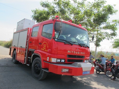 Chỉ có lực lượng cứu hộ, công an mới tiếp cận được hiện trường