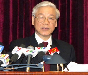 Tổng Bí thư Nguyễn Phú Trọng khai mạc Hội nghị