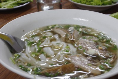 Phở là món ăn phổ biến ở Lào.