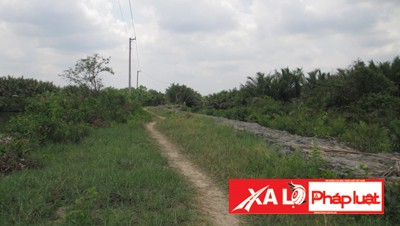 Đường chính dẫn vào “quốc đảo Rôbinsơn”