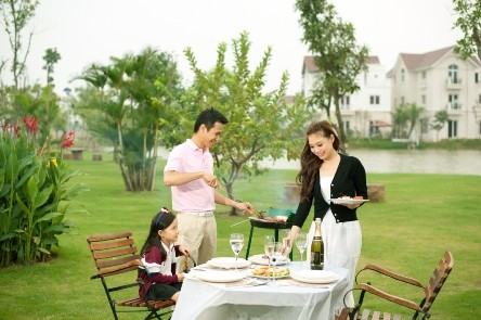Cuộc sống tại khu đô thị