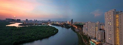 Một hình ảnh về đô thị PMH