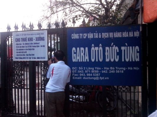 Địa điểm xảy ra vụ cháy