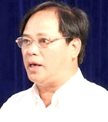 Ông Lê Mộng Điệp - Gám đốc Sở T&NMT tỉnh Khánh Hòa hết sức bức xúc trước thông tin bị Cty TNHH Trần Bình “bôi trơn” gần 1 tỷ đồng