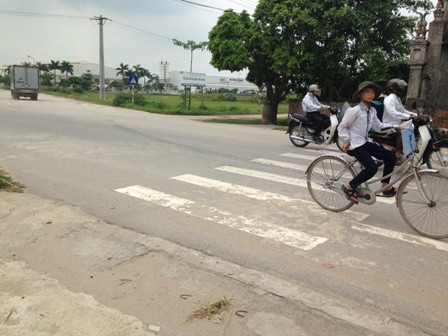Nơi xảy ra vụ tai nạn.